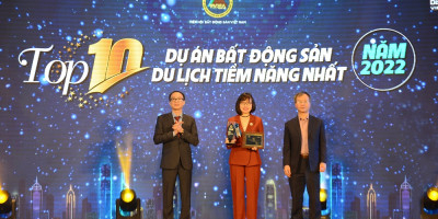 Sonasea Vân Đồn Harbor City được vinh danh Top 10 dự án BĐS nghỉ dưỡng tiềm năng năm 2022 - Tập đoàn CEO